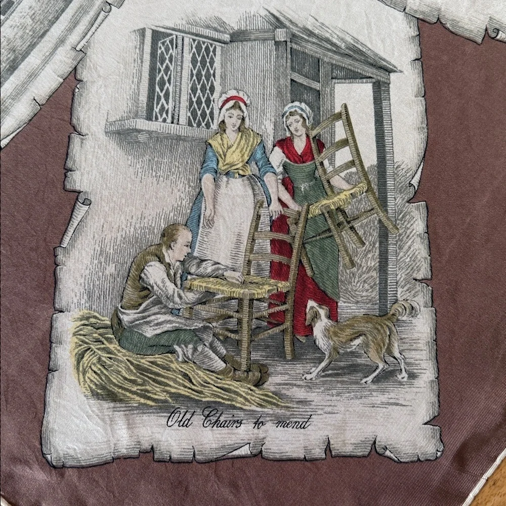 Thirkell Vintage Cries Of London Scarf